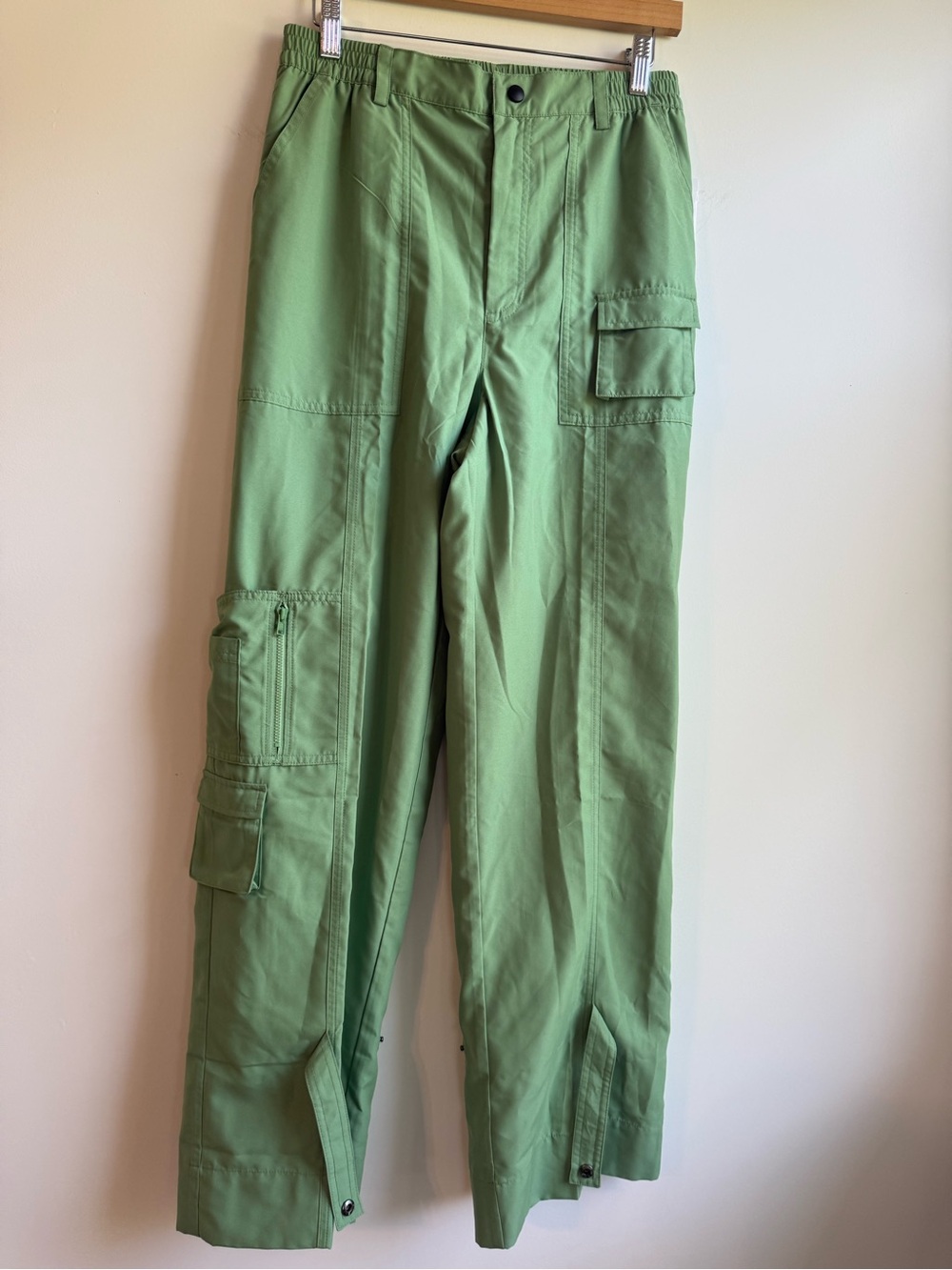 Mott50 Light Green Cargo Pants with Utility Pockets